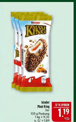 Marktkauf Kinder maxi king Angebot