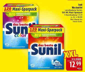 Marktkauf Sunil colorwaschmittel Angebot