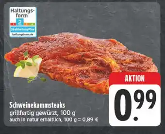 Edeka Schweinekammsteaks Angebot