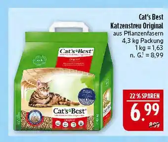 Marktkauf Cat's best katzenstreu original Angebot
