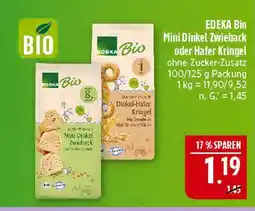 Marktkauf Edeka bio mini dinkel zwieback Angebot