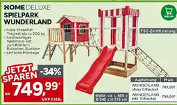 Marktkauf Home deluxe spielpark wunderland ohne schaukel Angebot