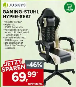 Marktkauf Juskys gaming-stuhl hyper-seat Angebot