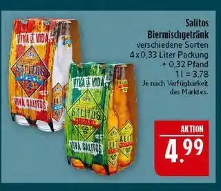 Marktkauf Salitos biermischgetränk Angebot