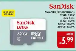 Marktkauf Sandisk micro-sdhc/xc-speicherkarte 32 gb Angebot