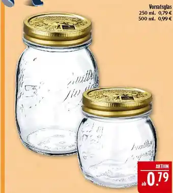 Marktkauf Vorratsglas 250 ml Angebot