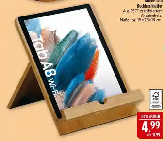 Marktkauf Tablet- und kochbuchhalter Angebot
