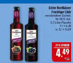 Marktkauf Echter nordhäuser fruchtiger likör - beerenfrucht Angebot