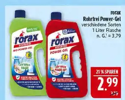 Marktkauf Rorax rohrfrei bio-power-gel Angebot