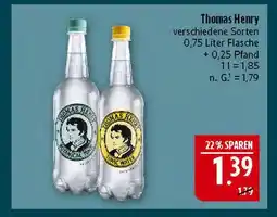 Marktkauf Thomas henry botanical tonic Angebot