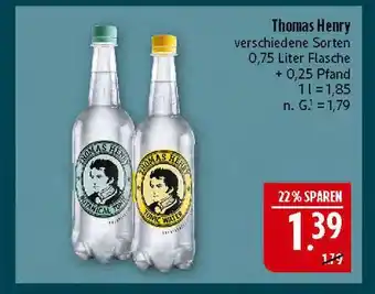 Marktkauf Thomas henry botanical tonic Angebot
