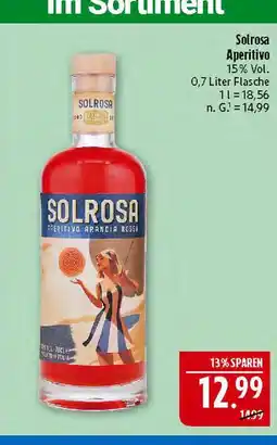 Marktkauf Solrosa aperitivo arancia rossa Angebot