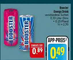 Marktkauf Booster energy drink juicy Angebot