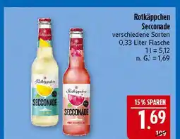 Marktkauf Rotkäppchen seccenade zitrone Angebot