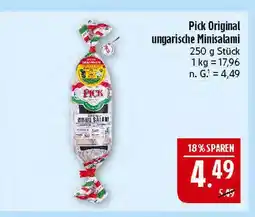 Marktkauf Pick pick original ungarische minisalami Angebot