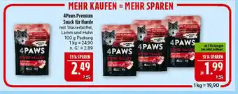 Marktkauf 4paws premium snack für hunde Angebot