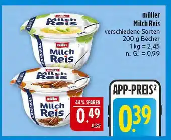 Marktkauf Müller milch reis Angebot