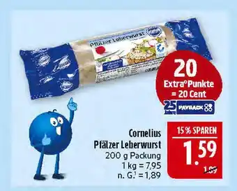 Marktkauf Cornelius pfälzer leberwurst Angebot