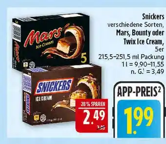 Marktkauf Mars mars ice cream Angebot