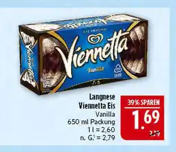 Marktkauf Langnese viennetta eis vanilla Angebot