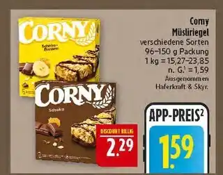 Marktkauf Corny müsliriegel schoko Angebot