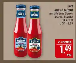 Marktkauf Born tomaten ketchup 0% Angebot