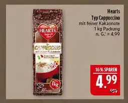 Marktkauf Hearts typ cappuccino Angebot