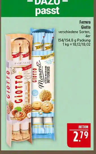 Marktkauf Ferrero giotto haselnuss Angebot