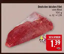 Marktkauf Deutsches falsches filet vom rind Angebot