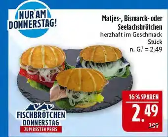 Marktkauf Matjesbrötchen Angebot