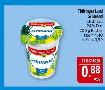 Marktkauf Thüringer land schmand Angebot