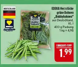 Marktkauf Edeka herzstücke grüne bohnen bobbybohnen Angebot