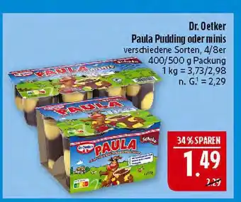 Marktkauf Dr. oetker paula pudding Angebot