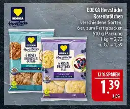 Marktkauf Edeka herzstücke rosenbrötchen dunkel Angebot