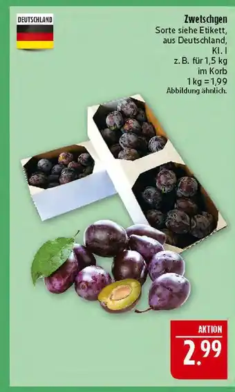 Marktkauf Zwetschgen Angebot