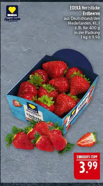 Marktkauf Edeka herzstücke erdbeeren Angebot