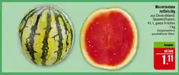 Marktkauf Wassermelone rotfleischig Angebot