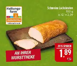 Marktkauf Schweine lachsbraten Angebot