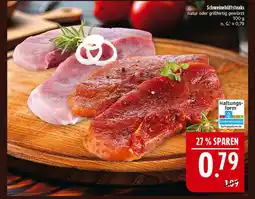 Marktkauf Schweinehüftsteaks natur Angebot