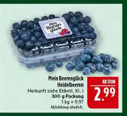 Marktkauf Mein beerenglück heidelbeeren Angebot