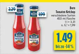 diska Born tomaten ketchup Angebot
