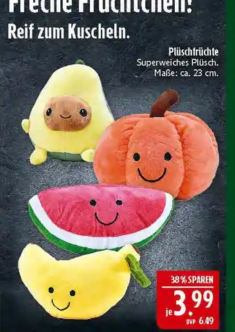 Marktkauf Plüschfrüchte avocado Angebot