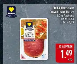 Marktkauf Edeka herzstücke graved lachs-fleisch Angebot