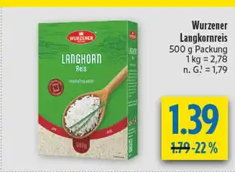 diska Wurzener langkornreis Angebot