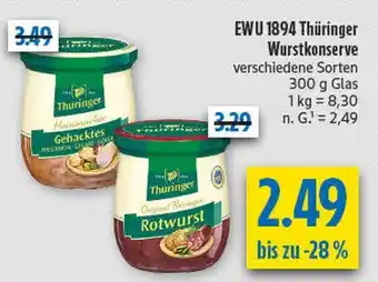 diska Thüringer gehacktes Angebot