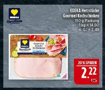 Marktkauf Edeka herzstücke gourmet kochschinken Angebot
