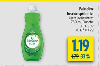 diska Palmolive geschirrspülmittel ultra konzentrat Angebot