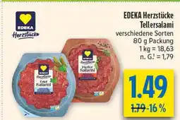 diska Edeka herzstücke edelsalami Angebot