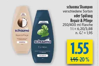 diska Schauma shampoo repair & pflege Angebot
