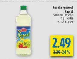 diska Kunella feinkost rapsöl Angebot